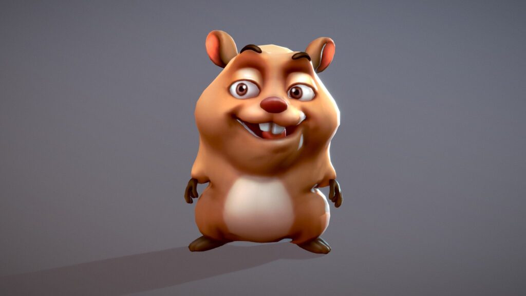 Hamster 3D Modeli Google Görüntüle ve Göster (2023)