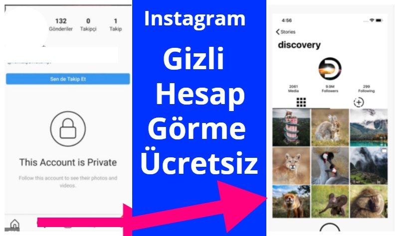 İnstagram Gizlilik Hesap Görme (2023) SosyalCozum