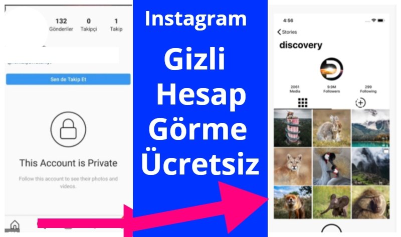 İnstagram Gizlilik Hesap Görme (2023) SosyalCozum