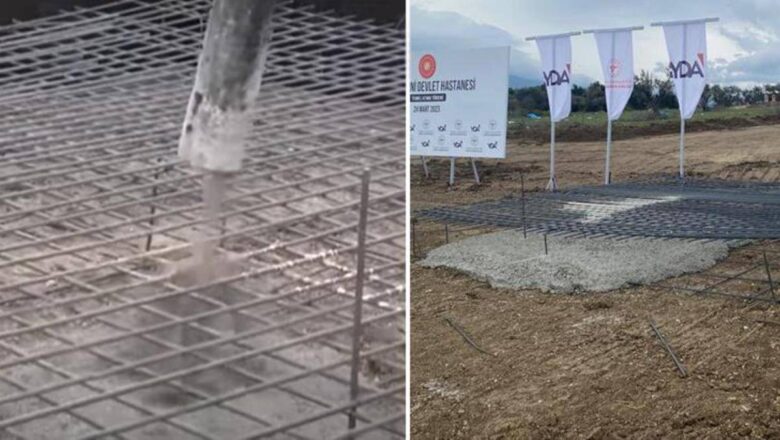 Temel Atma Töreni Gerçek mi? (Hatay Hastanesi) 2023