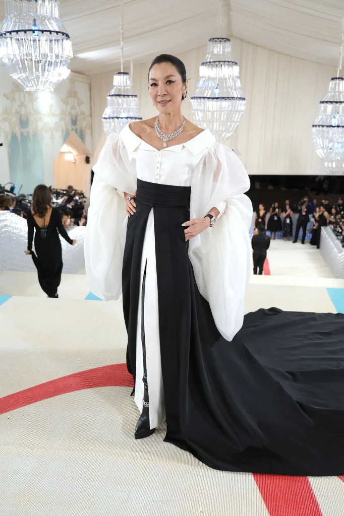 Karl Lagerfeld Michelle Yeoh