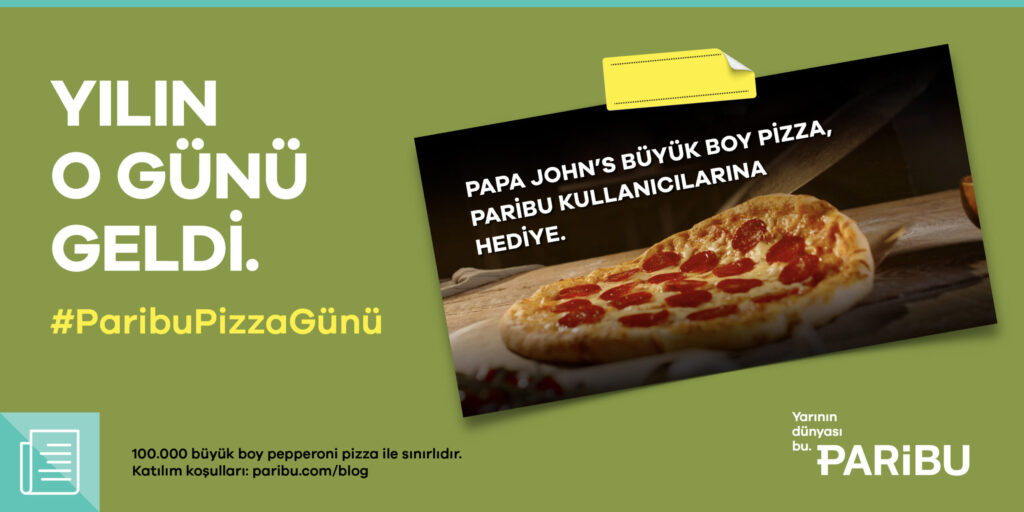 Paribu Papa Johns Bedava Pizza Kodu Nasıl Alınır? 