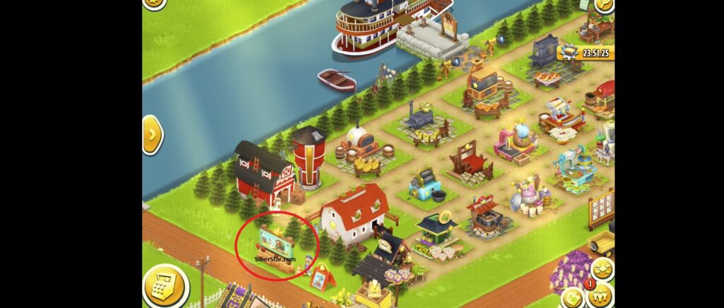 Hay Day Yakıt Çarkı Nerede?