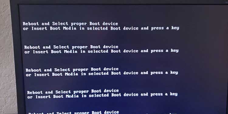 Reboot And Select Proper Boot Device 2