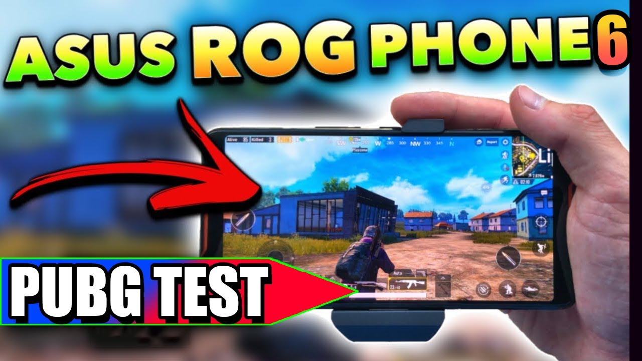 asus rog phone 6 pubg kaç fps