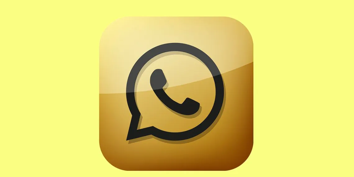 Sarı "Gold" WhatsApp APK İndir - Android Son Sürüm