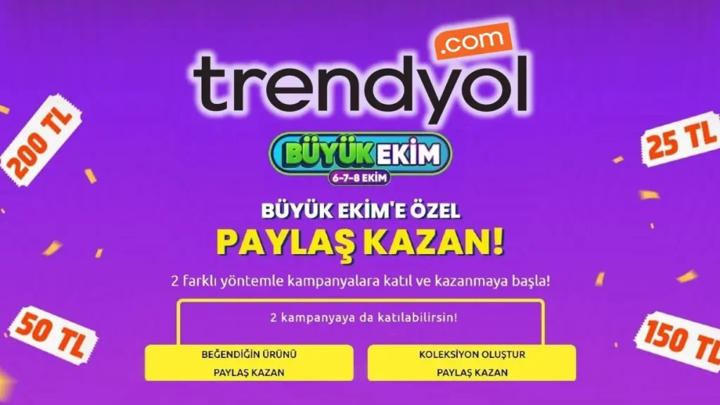 Trendyol Paylaş Kazan Ne Zaman Bitiyor 3